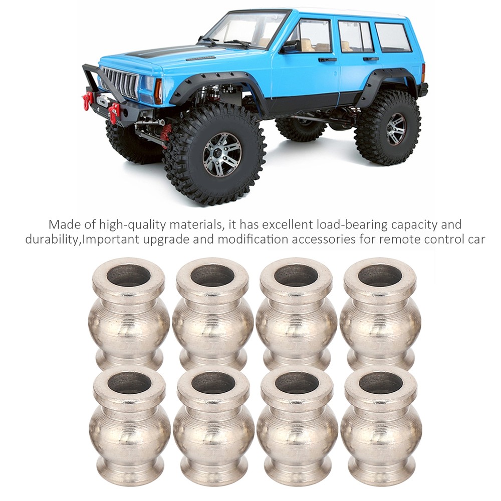 8Pcs RC Shock Absorbers Ball Head for Hpi/Hsp/Losi/Axial/Tamiya/Redcat/Himoto