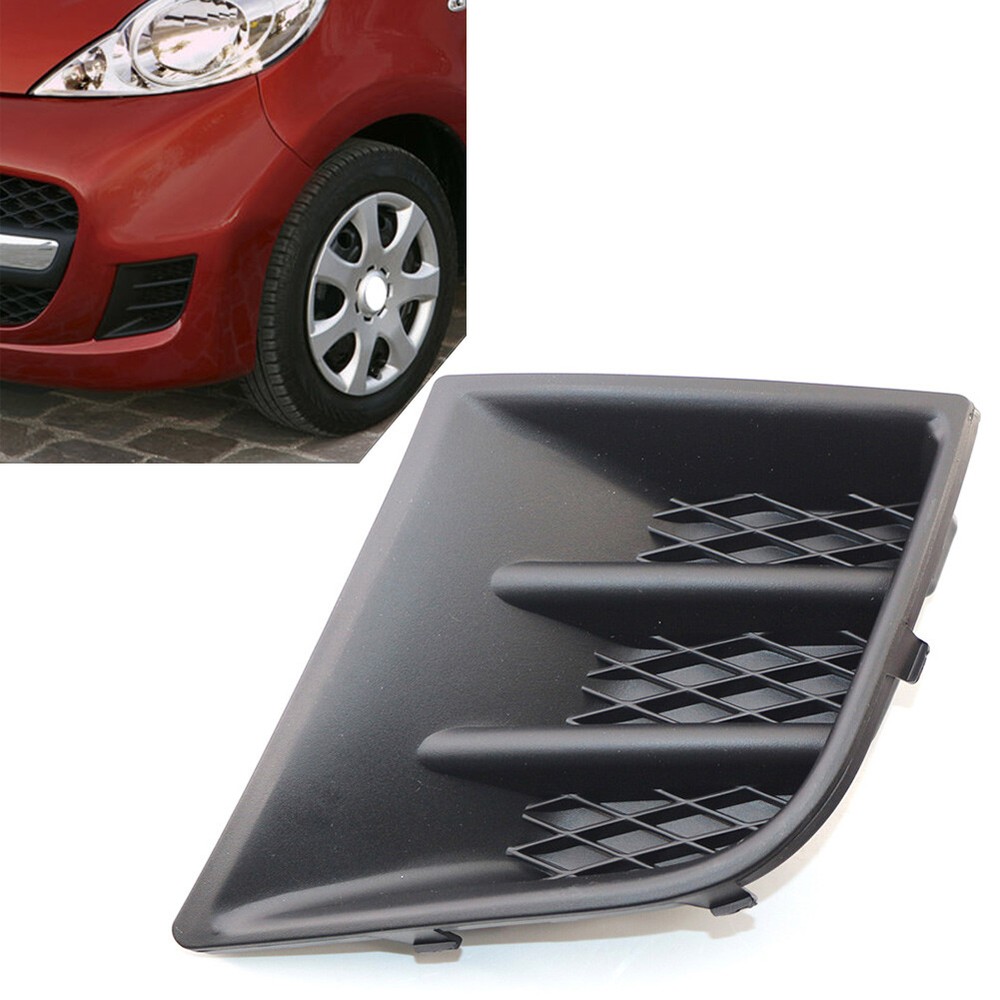 1 Pcs Car Auto Front Lower Bumper Grille Plastic Black For Peugeot 107 2005-2012