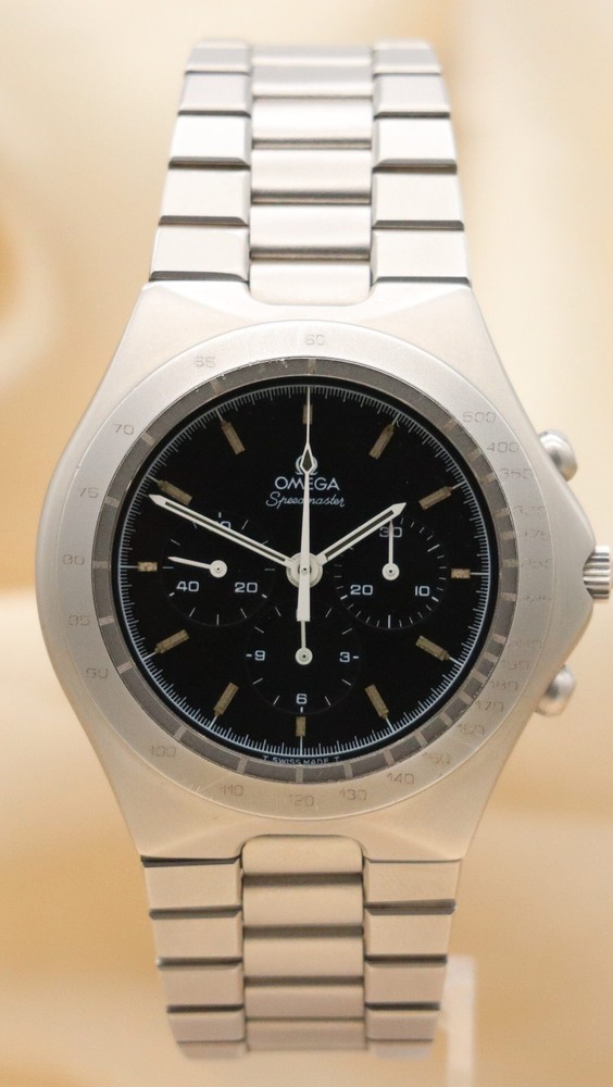 Omega Speedmaster 1450040 with Service Papers and Original Box