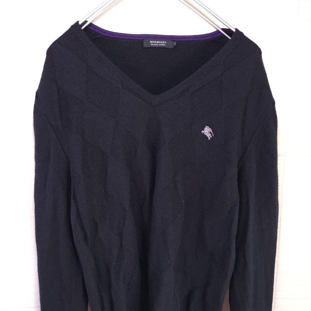 Burberry knit sweater Men's Fashion from Japan