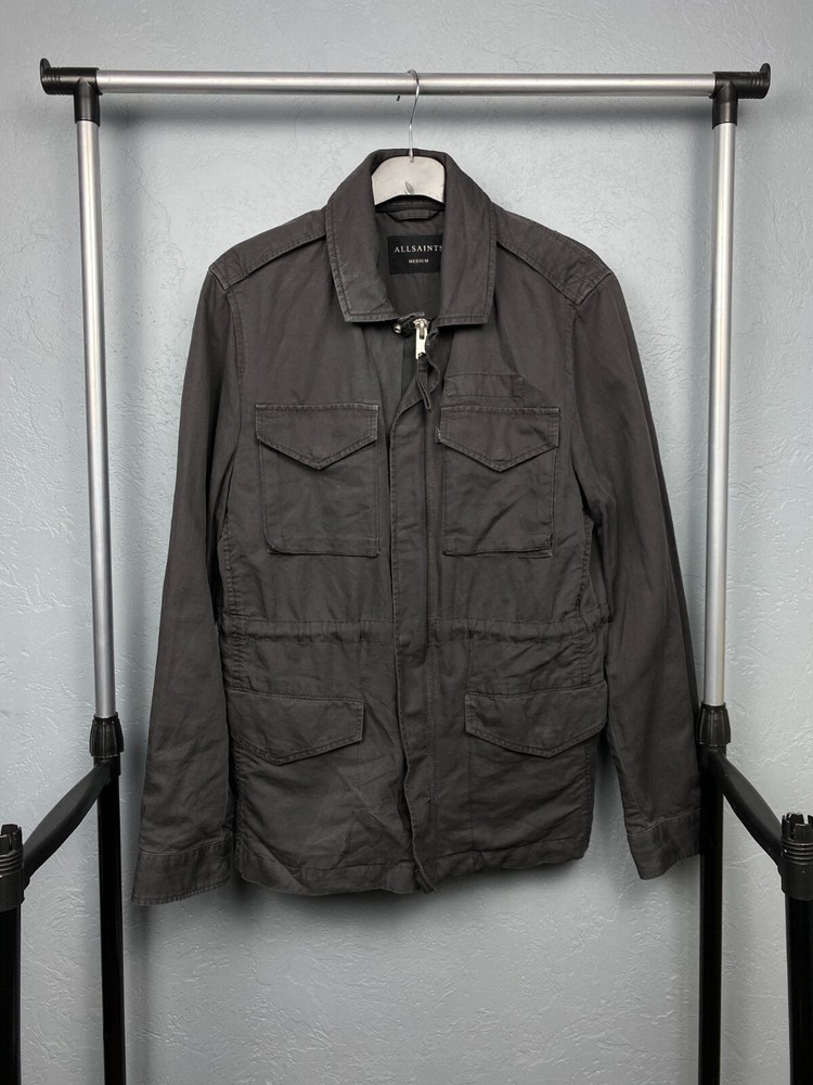Allsaints Vintage Mens Multipocket Cargo Jacket M65 Size M