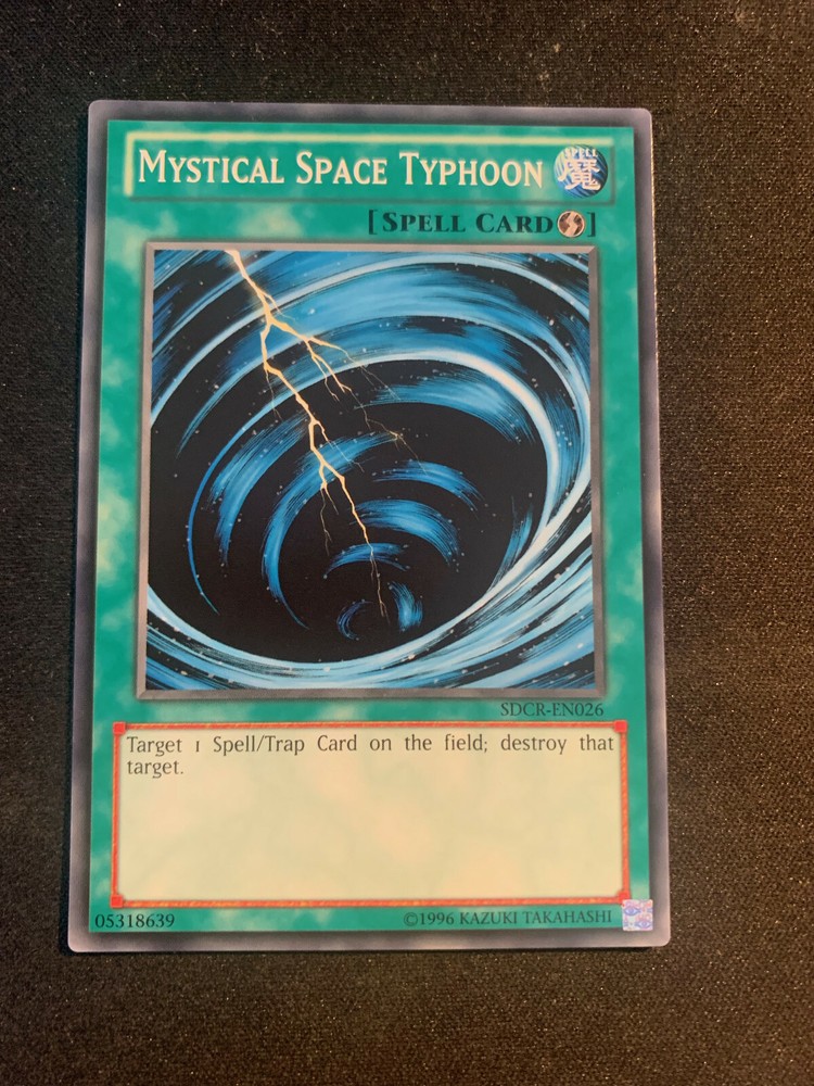 Mystical Space Typhoon SDCR-EN026 Cyber Dragon Revolution Near Mint
