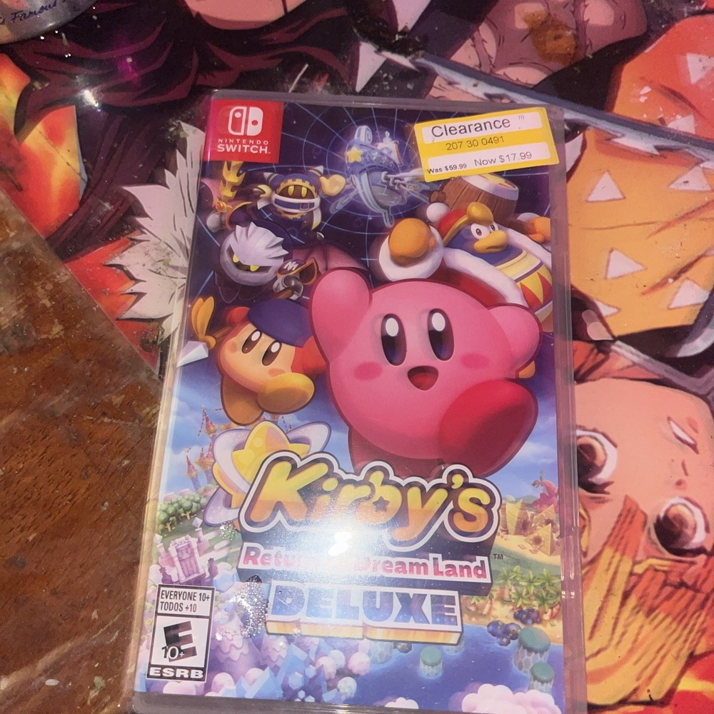 Kirby's Return to Dream Land Deluxe - NSW (Original Case and Cartridge)