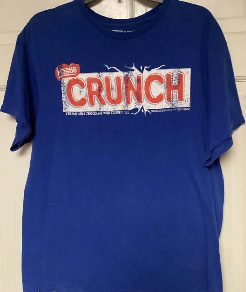Nestle CRUNCH Candy Bar T-Shirt, Men L