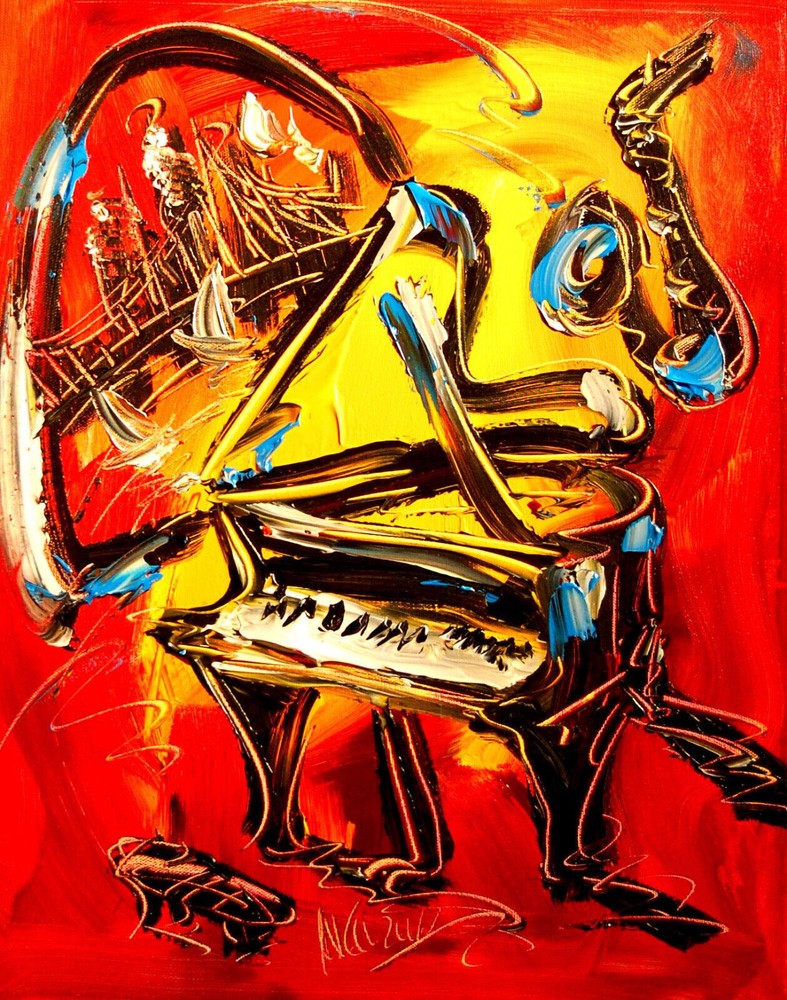 Gorgeous Painting  Canvas Expressionist Modern Art  Stretched BUvdrt