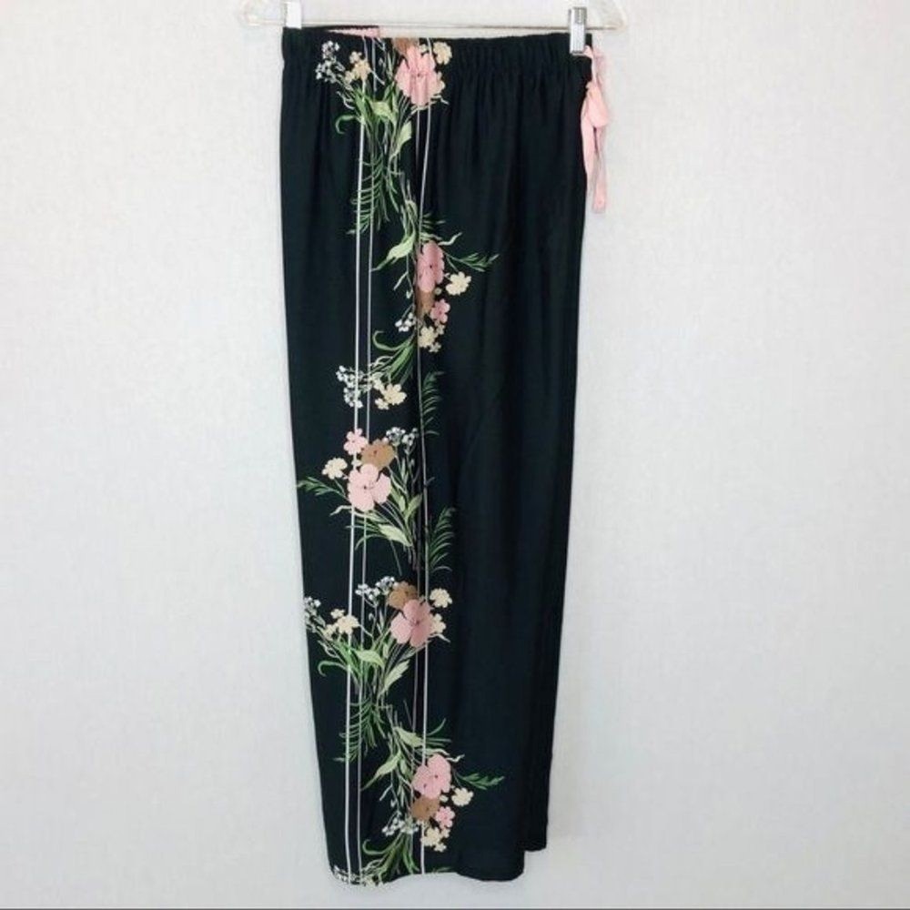 INC Spicy Floral Stripe Printed Pajama Pants NWT