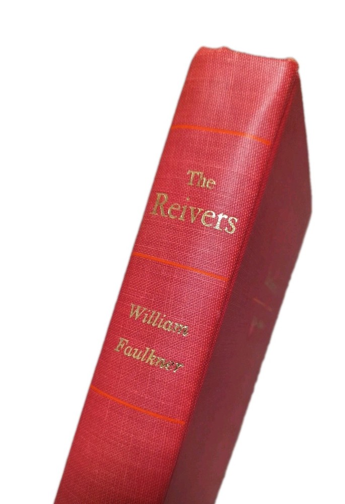 The Reivers A Reminiscence William Faulkner 1962 True 1st Edition Random House C