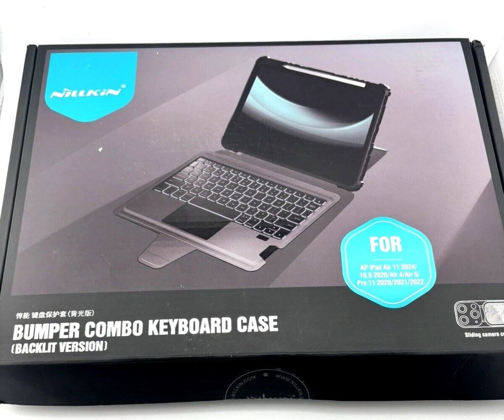 Nillkin iPad Air 11-inch (M3/M2) Case with Detachable Keyboard, iPad Pro