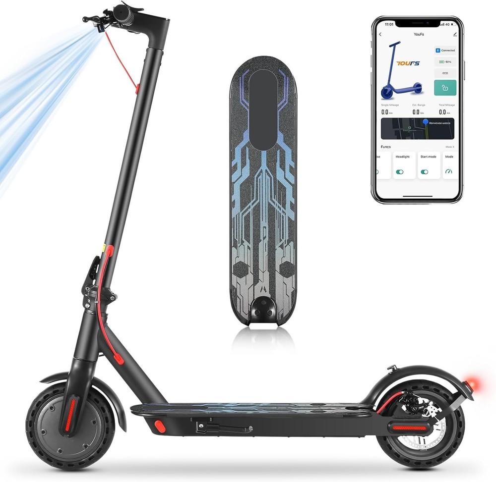 Caroma 630W Foldable Electric Scooter with App for Adults