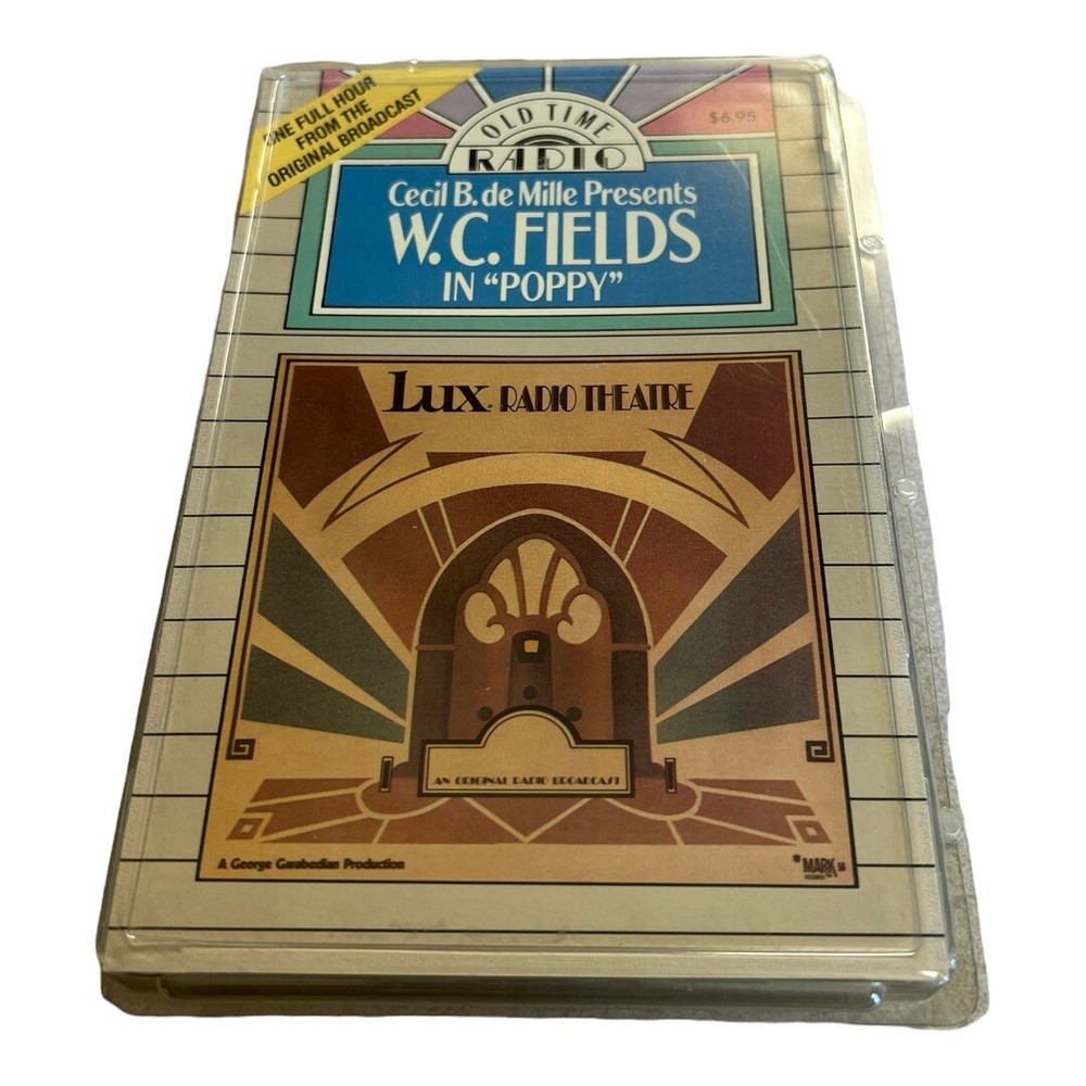 W. C. Fields In Poppy (Cassette) Old Time Radio