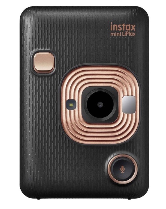 Fujifilm Instax Mini Liplay Hybrid Instant Camera in Elegant Black