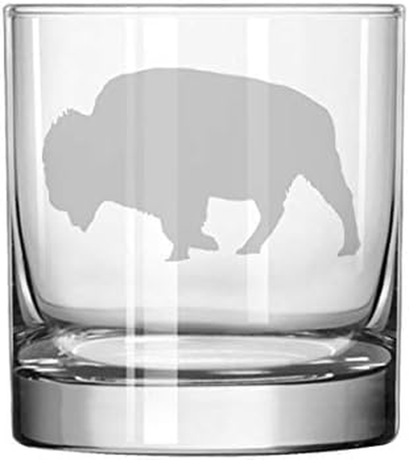 11 Oz Buffalo Rocks Whiskey Highball Glass for Bourbon or Scotch