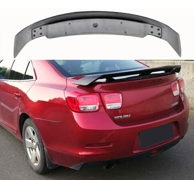 2011-2023 Chevy Malibu Sedan Unpainted Dual Layer Rear Spoiler