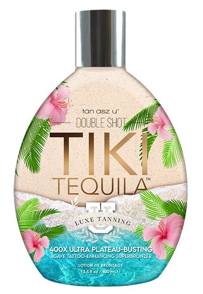 Double Shot Tiki Tequila 400X Bronzer Tanning Lotion 13.5 oz-image