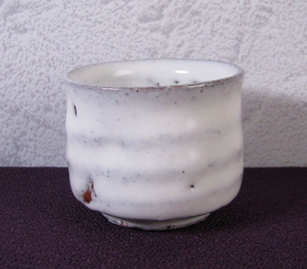 Masahiko Otani Hagiyaki Sake Cup 7cm Unused with Original Box