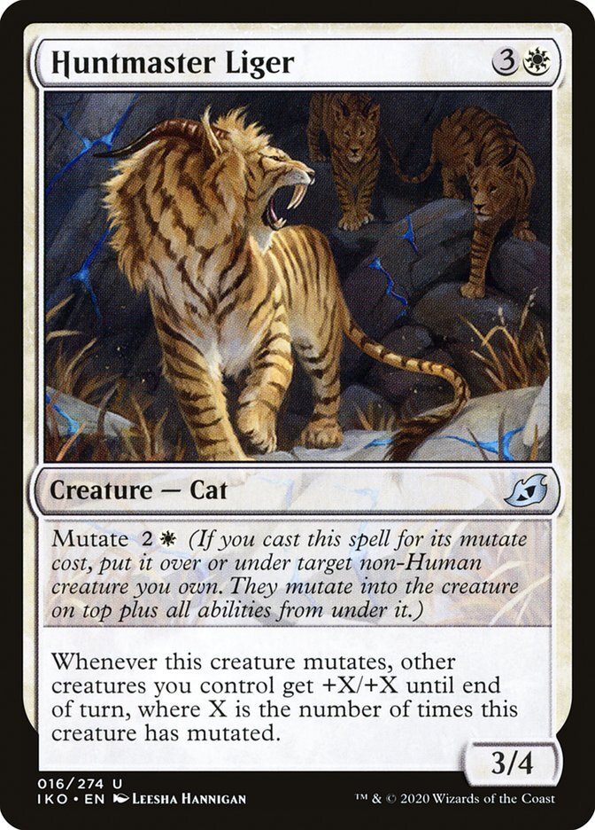 Huntmaster Liger MTG Ikoria Lair of Behemoths Card