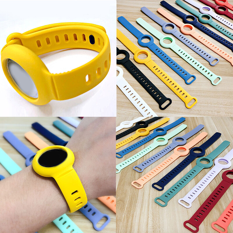 Soft Silicone Strap Anti-Scratch Protective Cover for Apple AirTag Accessories