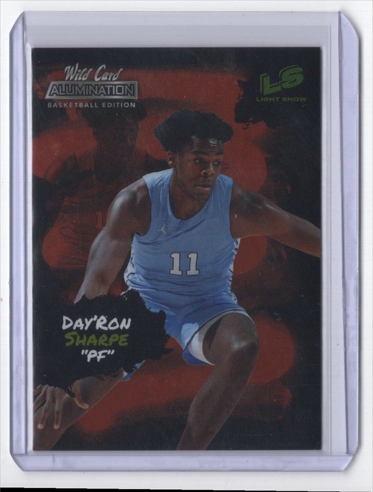2021-22 Wild Card Alumination Light Show Day'Ron Sharpe Brooklyn Nets #LS-4