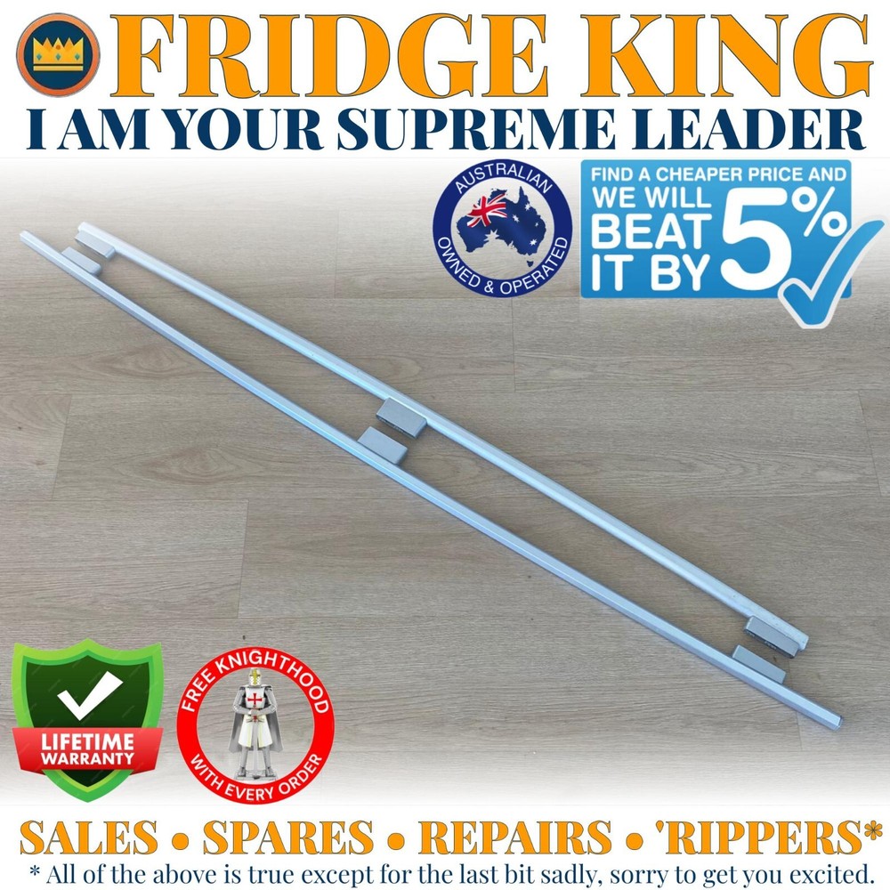 Westinghouse silver fridge freezer handle WSE6070 WSE6100 1457998 1453864