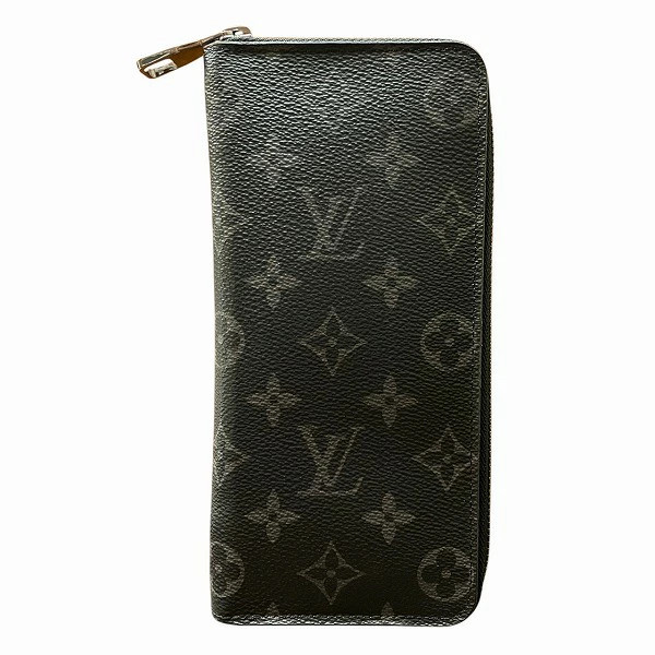 Louis Vuitton Monogram Eclipse Zippy Wallet Vertical Long Men