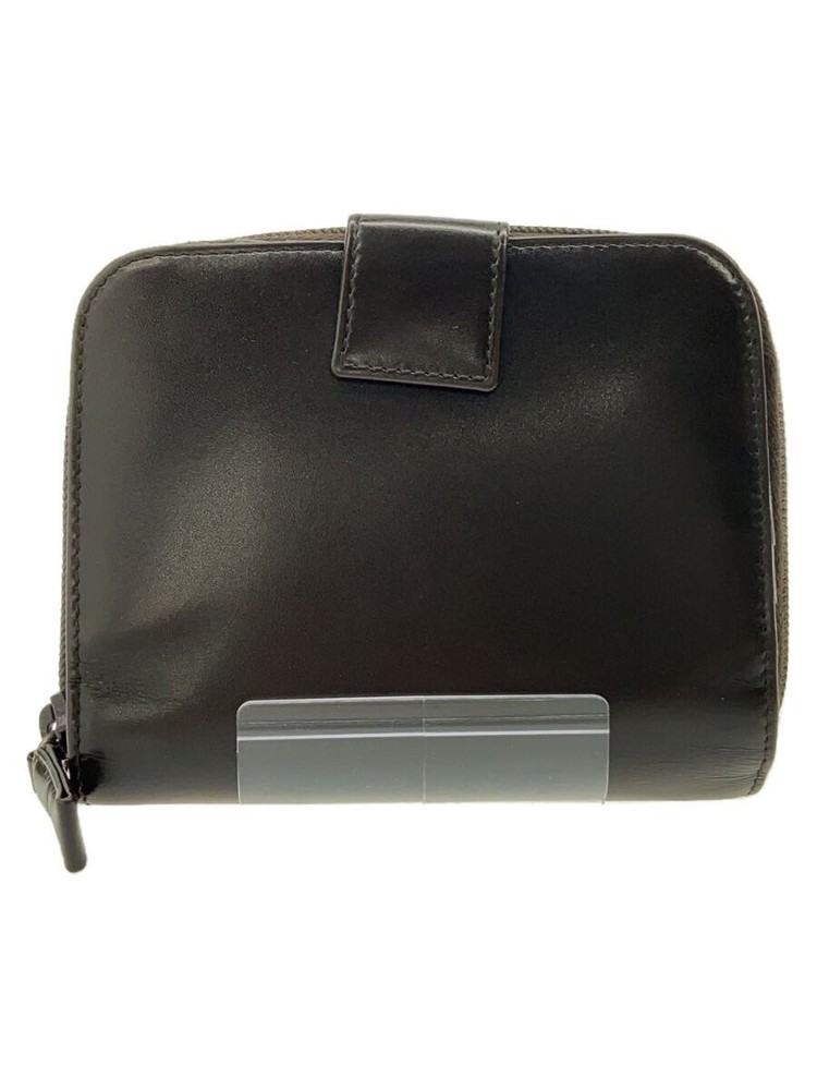 PRADA Brown Leather Bi-Fold Wallet for Women BRW