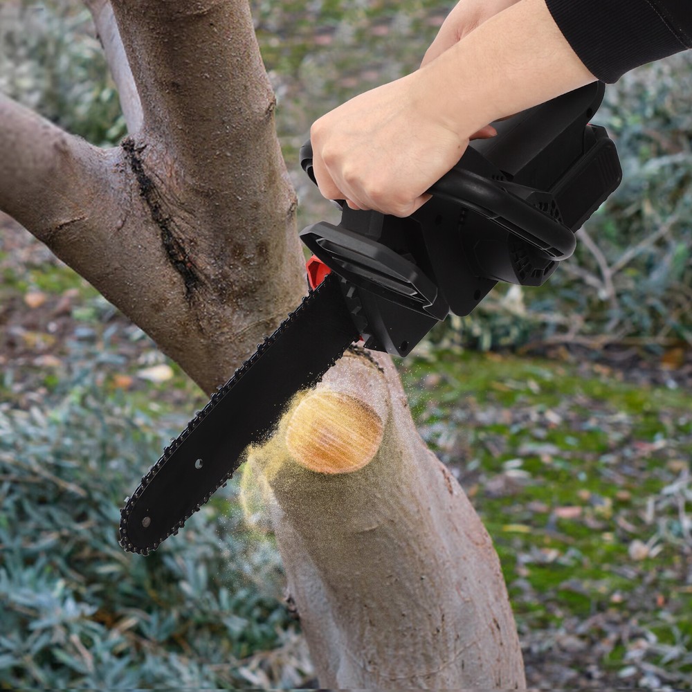 21V Cordless Chainsaw with Battery & Charger for Wood Cutting