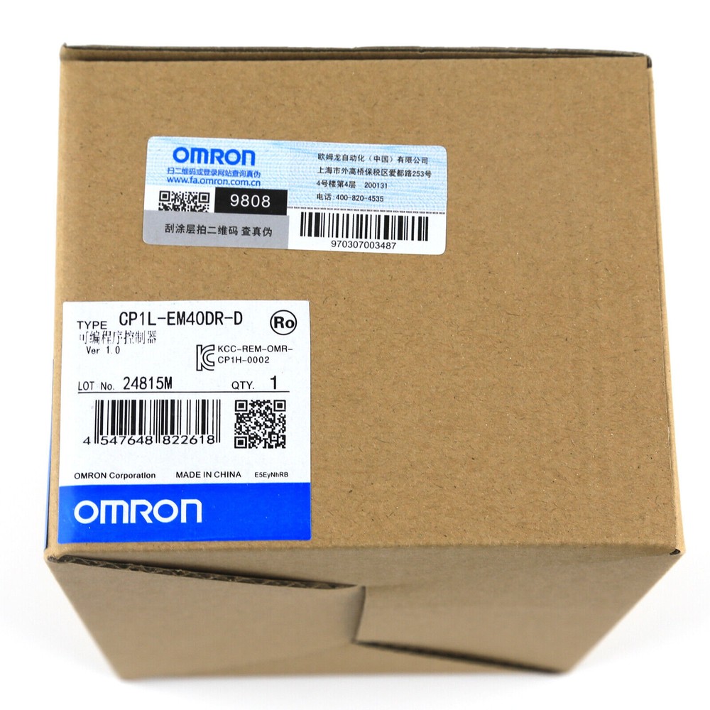 NEW Omron PLC CP1L-EM40DR-D CP1LEM40DRD