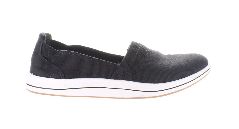 Clarks Womens Breeze Step Ii Black Casual Flats Size 6.5 (7697906)