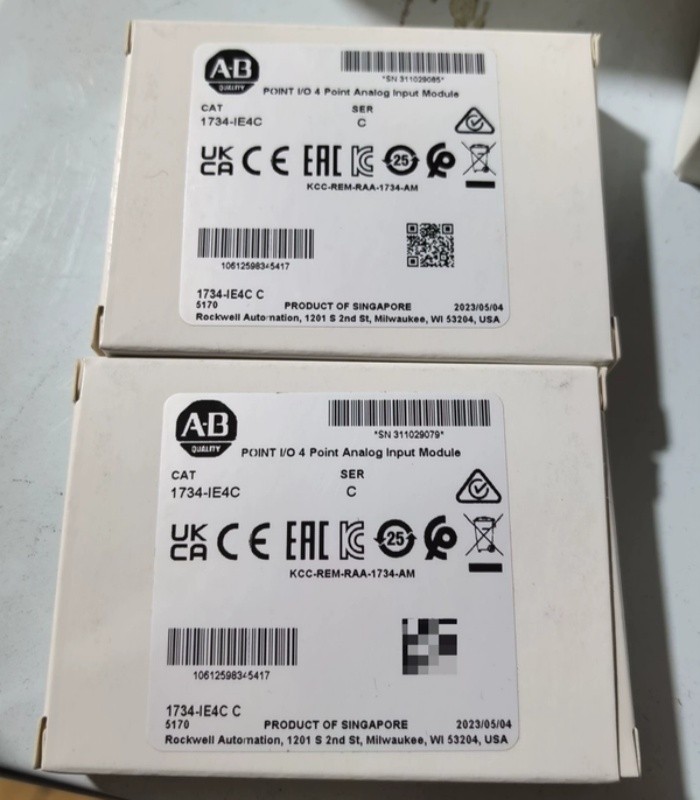 New Original Sealed Allen-Bradley 1734-IE4C POINT IO 4Point Analog Input Module