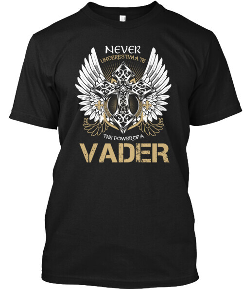 Vader T-Shirt Made in the USA Size S to 5XL