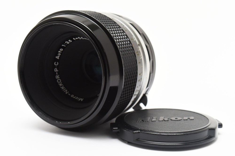 [NEARMINT] Nikon Micro-Nikkor-P・C Auto 55mm f/3.5 MF Lens from Japan