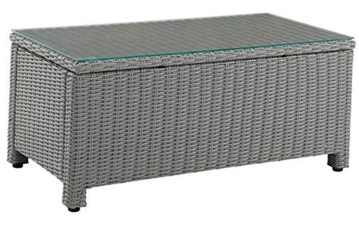 Bradenton All Weather Rattan Wicker Outdoor Coffee Table for 40