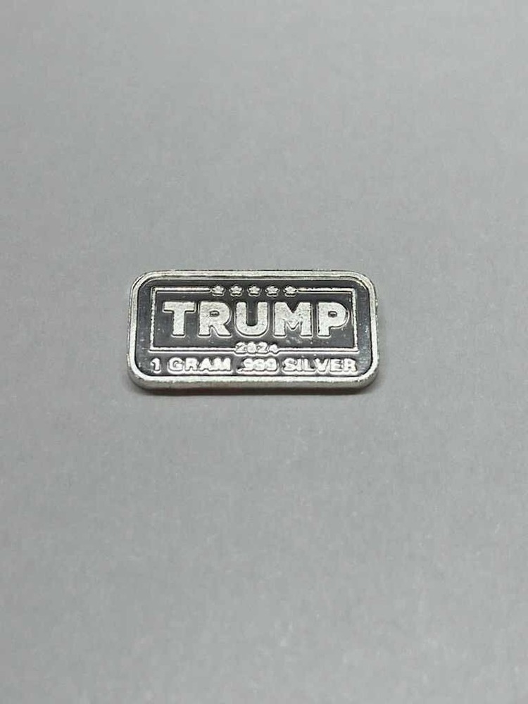 Lot of 20x 1g .999 Fine Silver Trump Bar