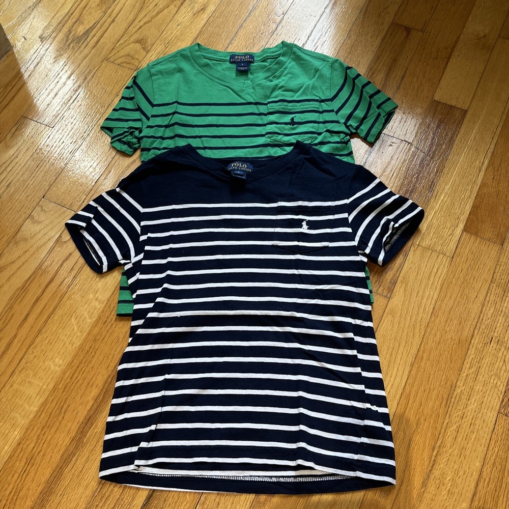 Boys Polo Ralph Lauren Shirts Size 6, Set of 2