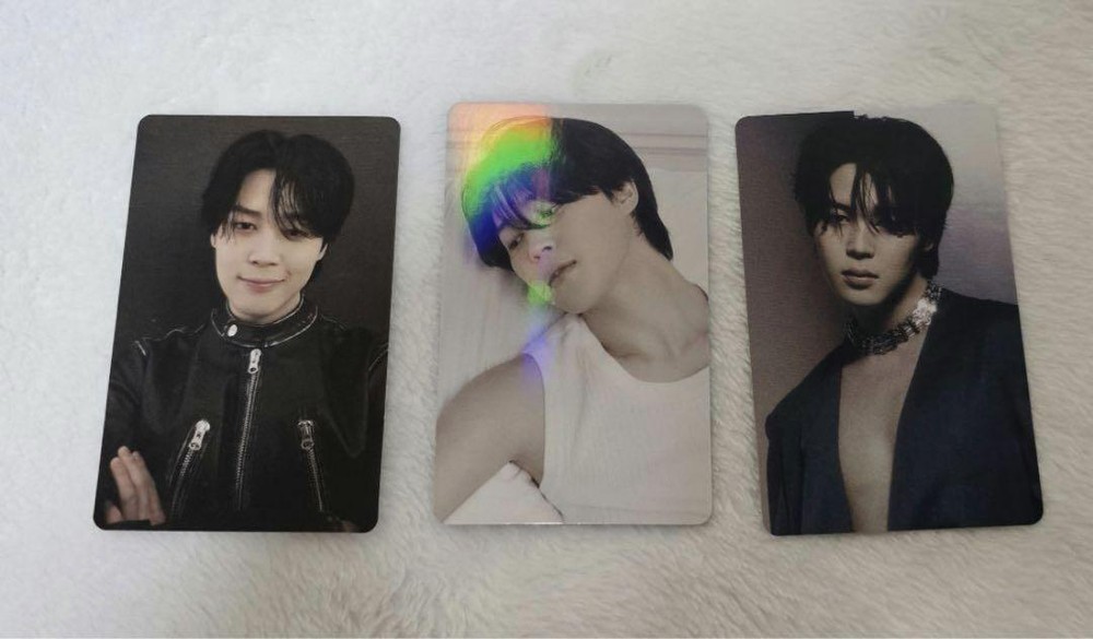 Bts Jimin Face Fc Limited LUCKY DRAW Photocard