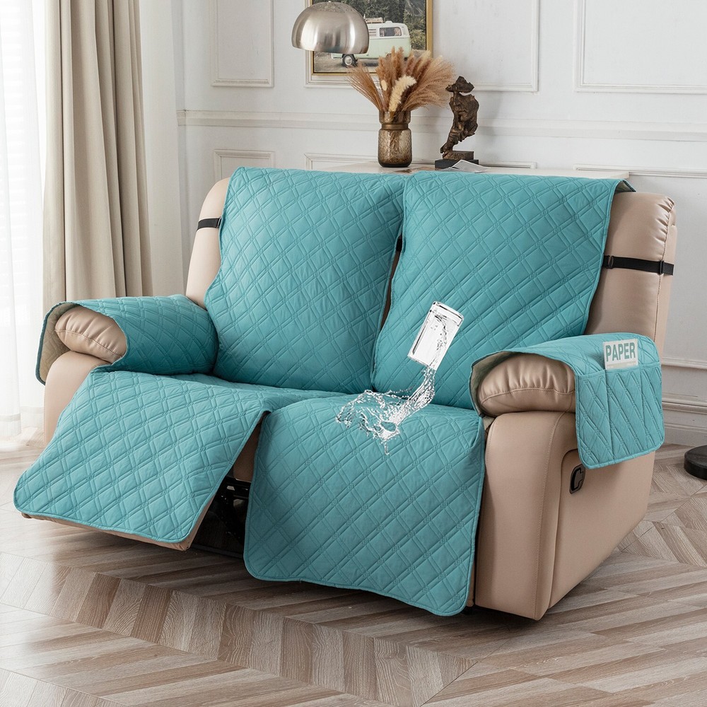 Non-slip waterproof sofa recliner set 2 seats, home decoration protection