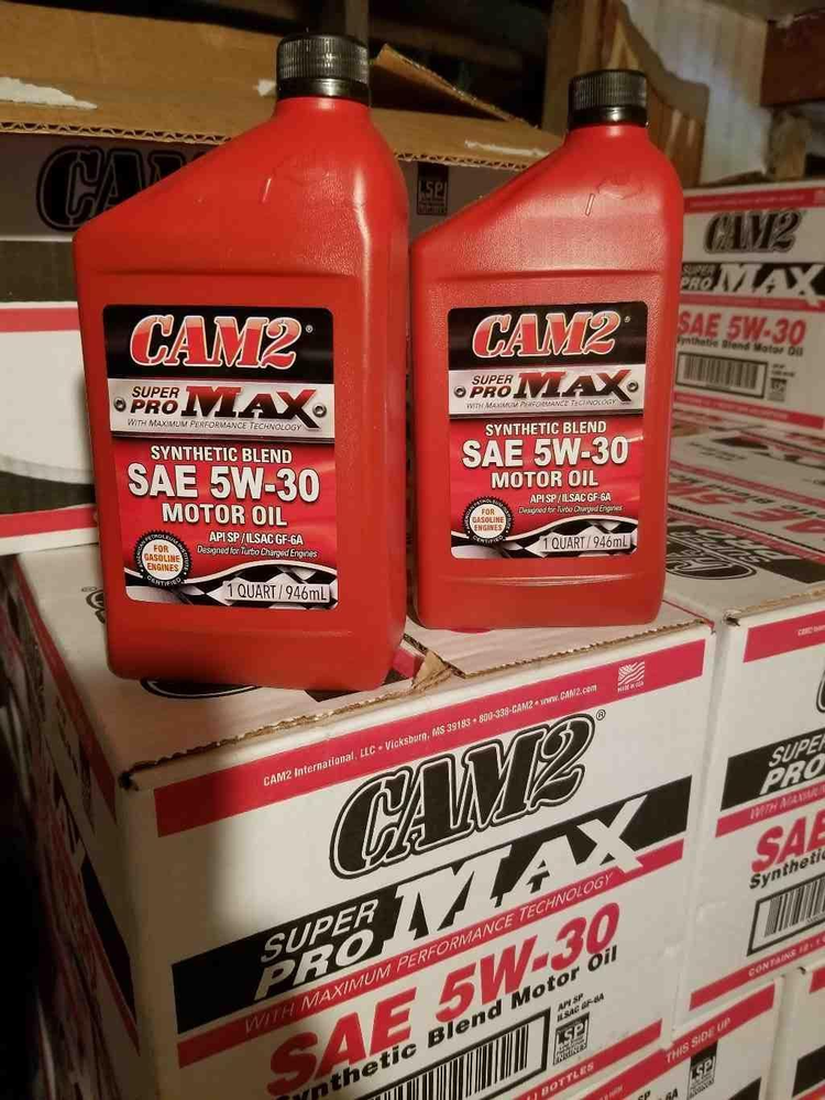 Cam2 Superpro Max 5W30 Semi-Synthetic Motor Oil 12 Quart Case Local Pickup