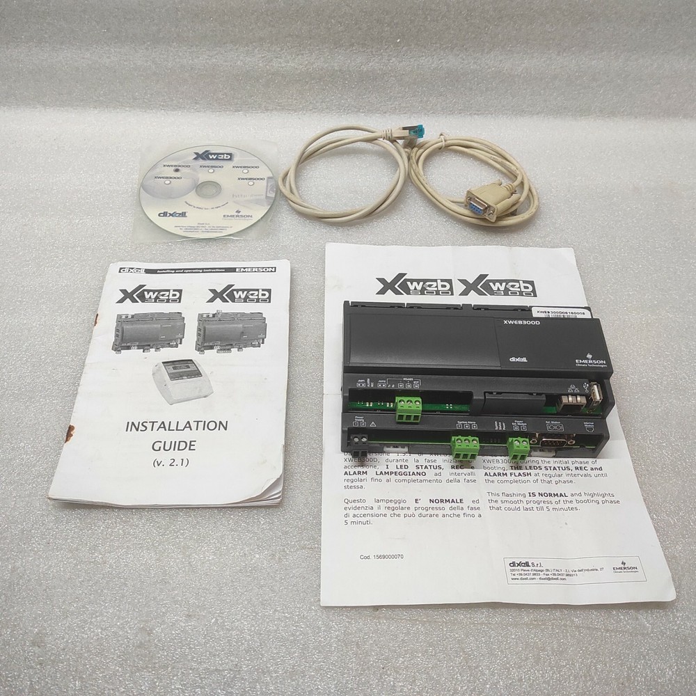 EMERSON XWEB300D ALARM MANAGEMENT CONTROLLER 110-230V 15VA DIXELL
