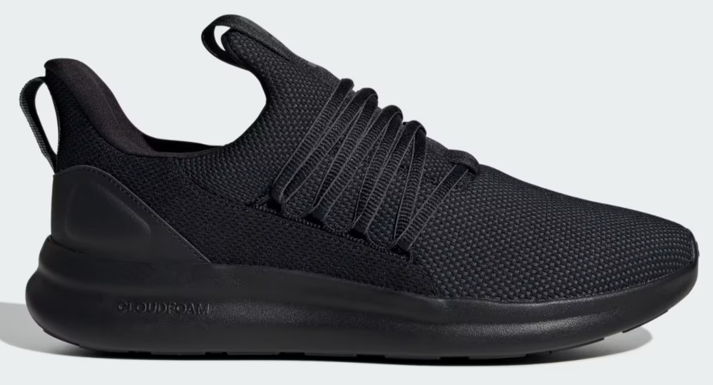 Adidas Lite Racer Adapt 7.0 Shoes Mens Black Sportswear Comfort Sneaker IE6327