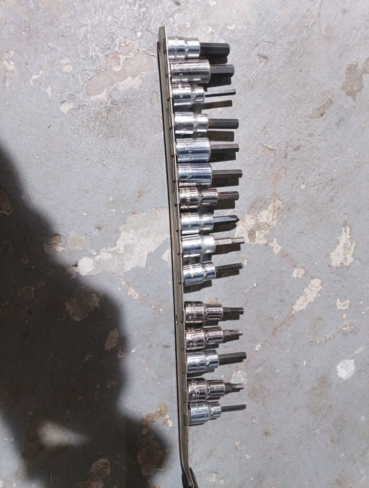 Craftsman 15 Piece Torque Bits Set Good Condition Made In USA