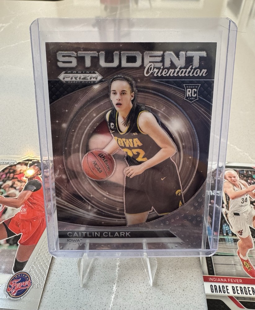 Lot of 9 WNBA Indiana Fever RCs Including Caitlin Clark Student Edition