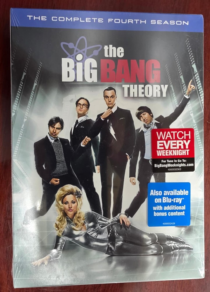 The Big Bang Theory: the Complete Fourth Season (DVD, 2010)