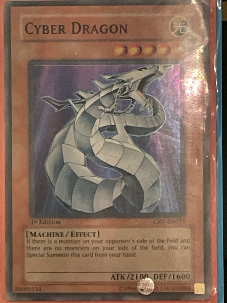 Cyber Dragon CRV-EN015 Ultra Rare Cybernetic Revolution Card-image