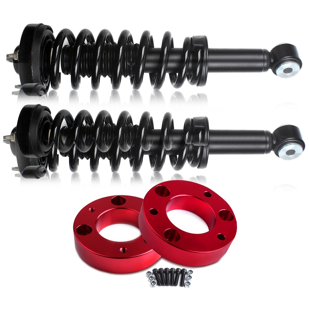 PICKOOR 2 Inch Front Leveling Lift Kit with Struts for 2009-2013 Ford F-150 2WD