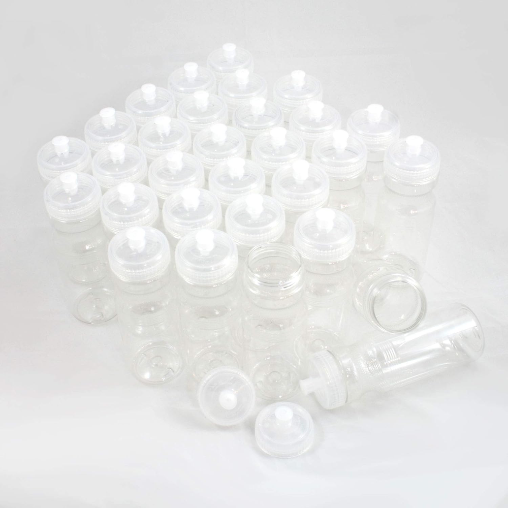 Bpa-Free 24 Ounce Water Bottles, Bulk 30 Pack, Made in USA