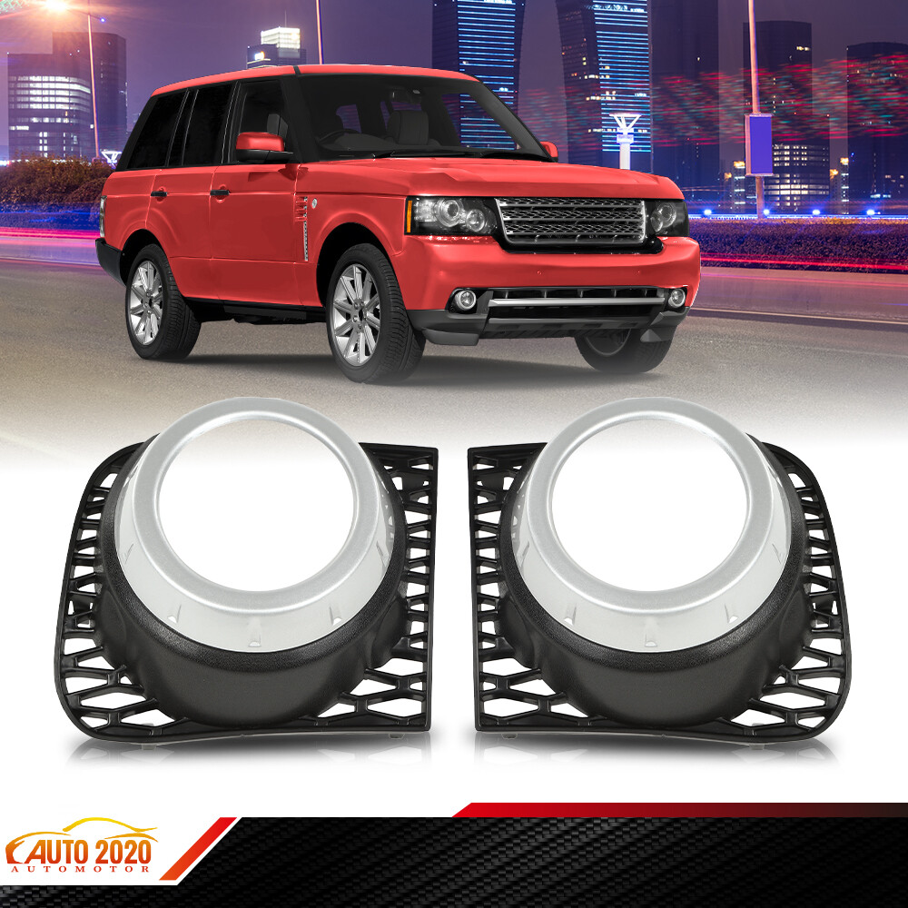 Fog Light Lamp Bezel Trim Front LH RH Fit For 10-13 Land Rover Range Rover 5.0L