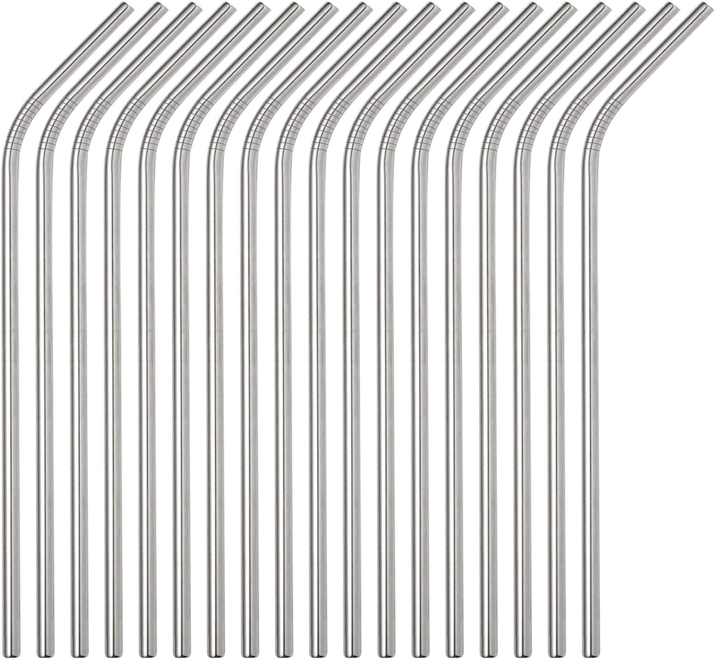 Liphontcta Metal Straws Stainless Garden Sculpture Outdoor Decoration