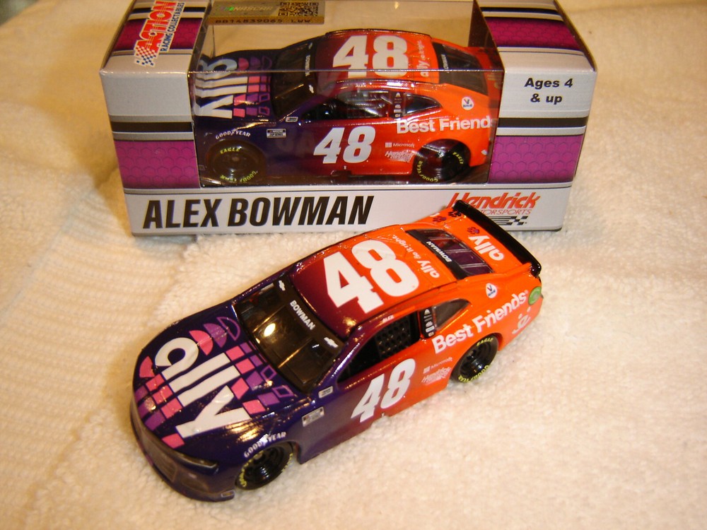 ALEX BOWMAN 2021 Lionel #48 ALLY BEST FRIENDS CAMARO 1/64 Action NEW IN STOCK