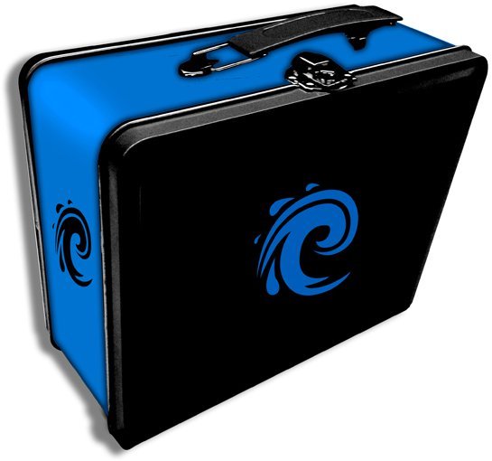 Iconic Tin Deck Case - Water Legion GAMING SUPPLY BRAND NEW ABUGames