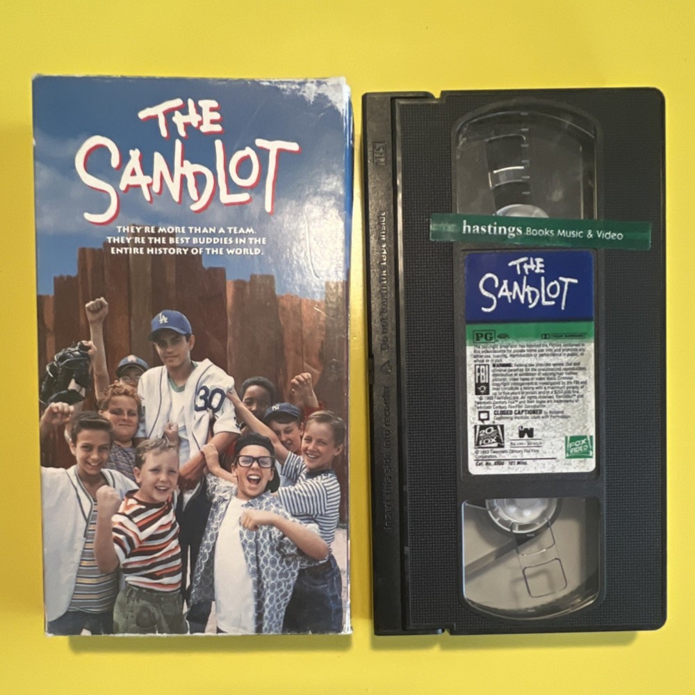 The Sandlot (VHS, 1993) Tom Guiry, Karen Allen, Denis Leary, James Earl Jones